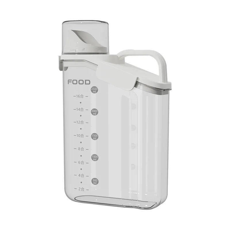 Pote Hermético em cozinha minimalista moderna