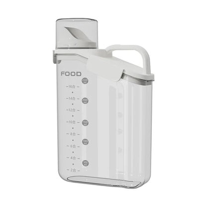 Pote Hermético em cozinha minimalista moderna