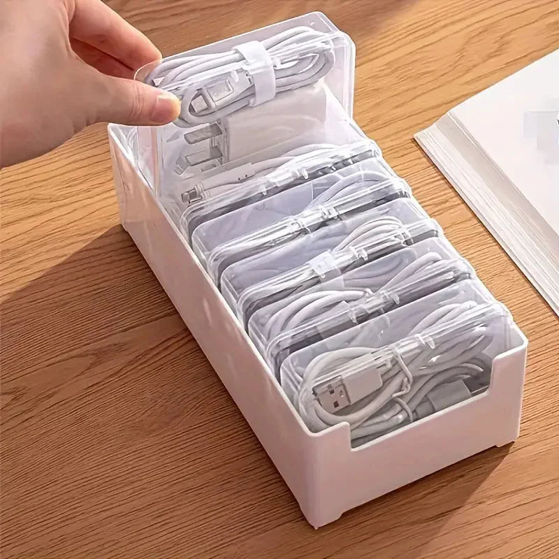 Kit Organizador Modular Transparente na gaveta da penteadeira guardando joias e acessórios