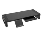 Suporte para Monitor com Gaveta em home office minimalista e organizado